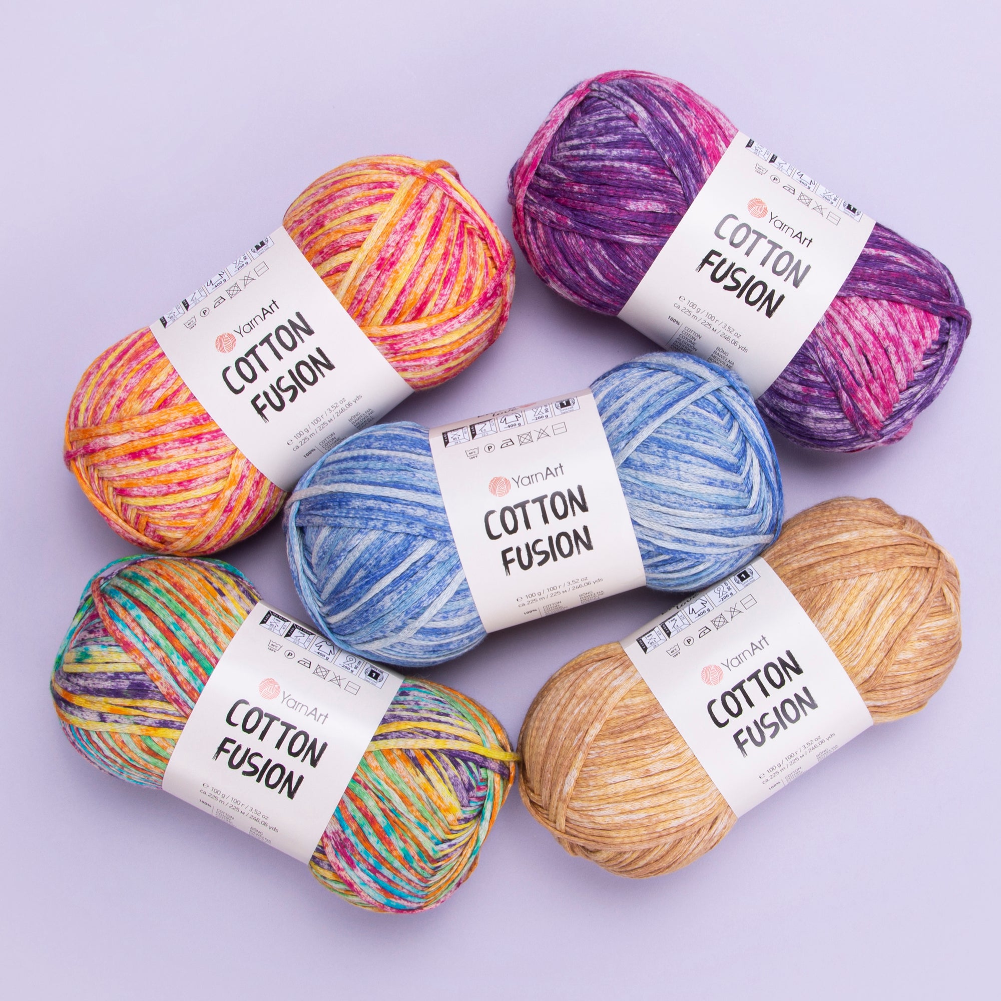 Yarn Cotton Fusion YarnArt