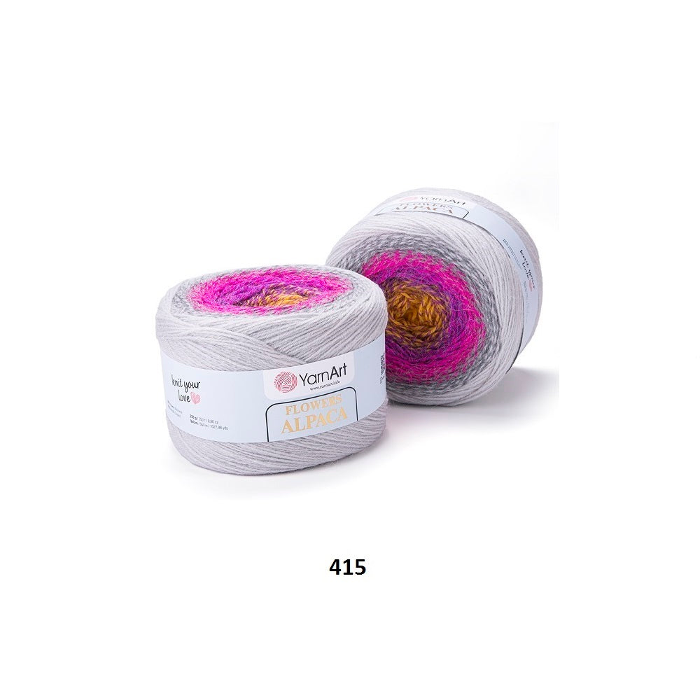 Yarn Flowers Alpaca YarnArt