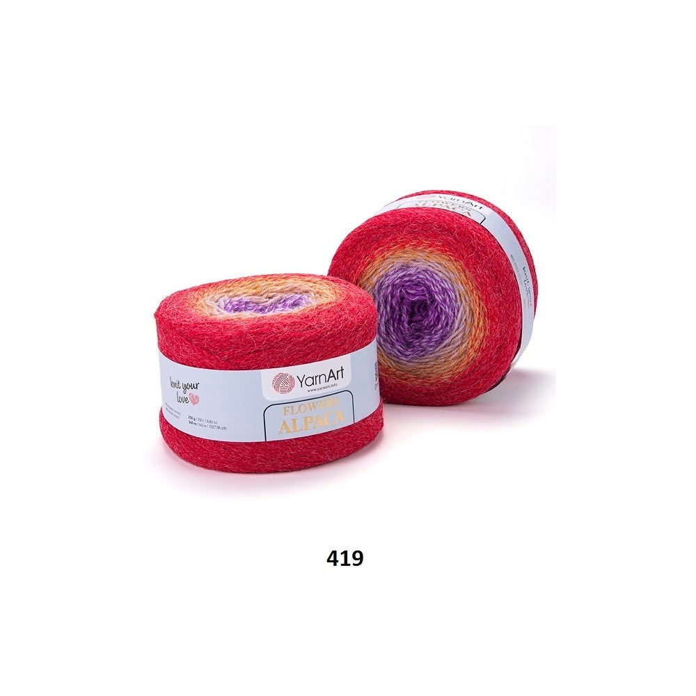 Yarn Flowers Alpaca YarnArt
