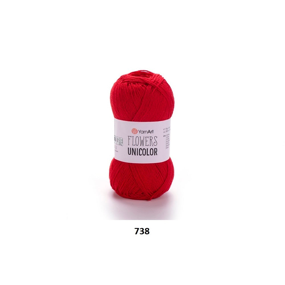 Yarn YarnArt Flowers Unicolor