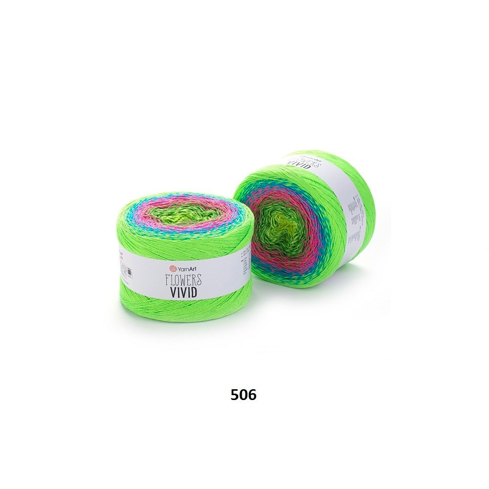 Yarn Flowers Vivid YarnArt