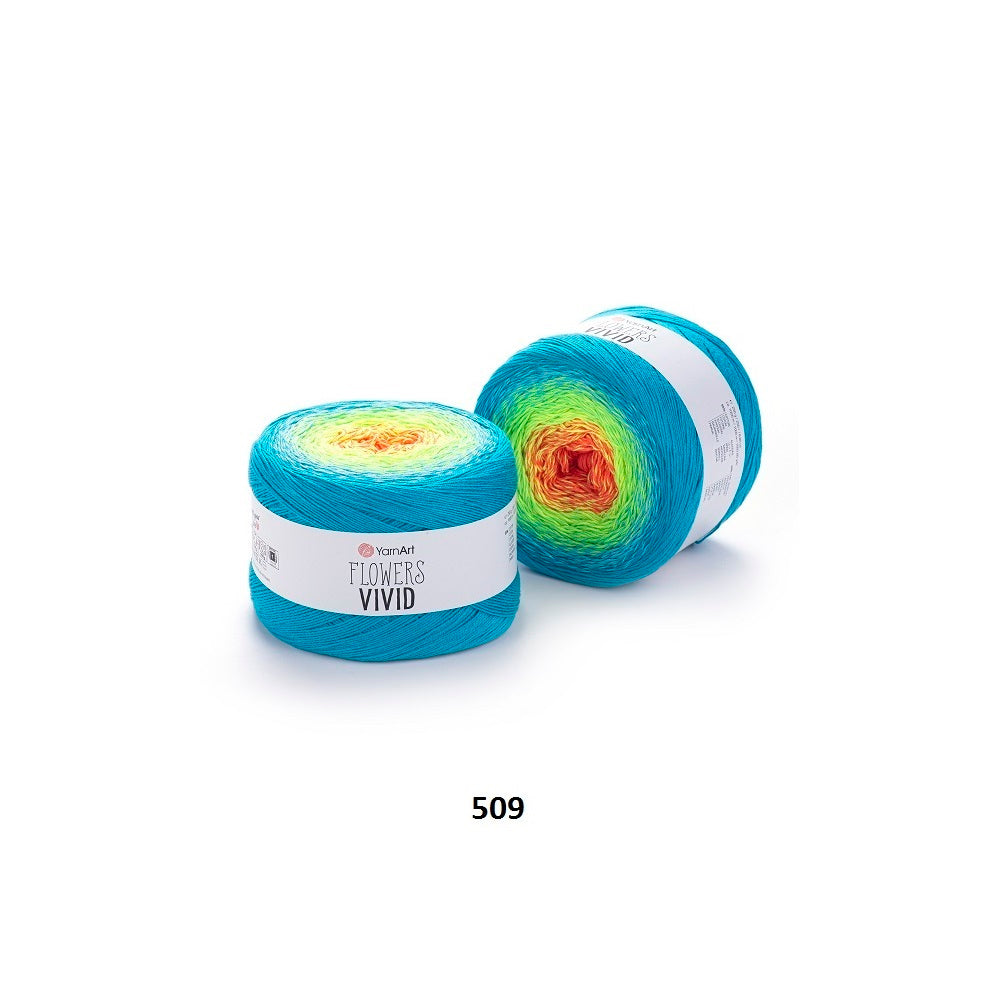 Yarn Flowers Vivid YarnArt