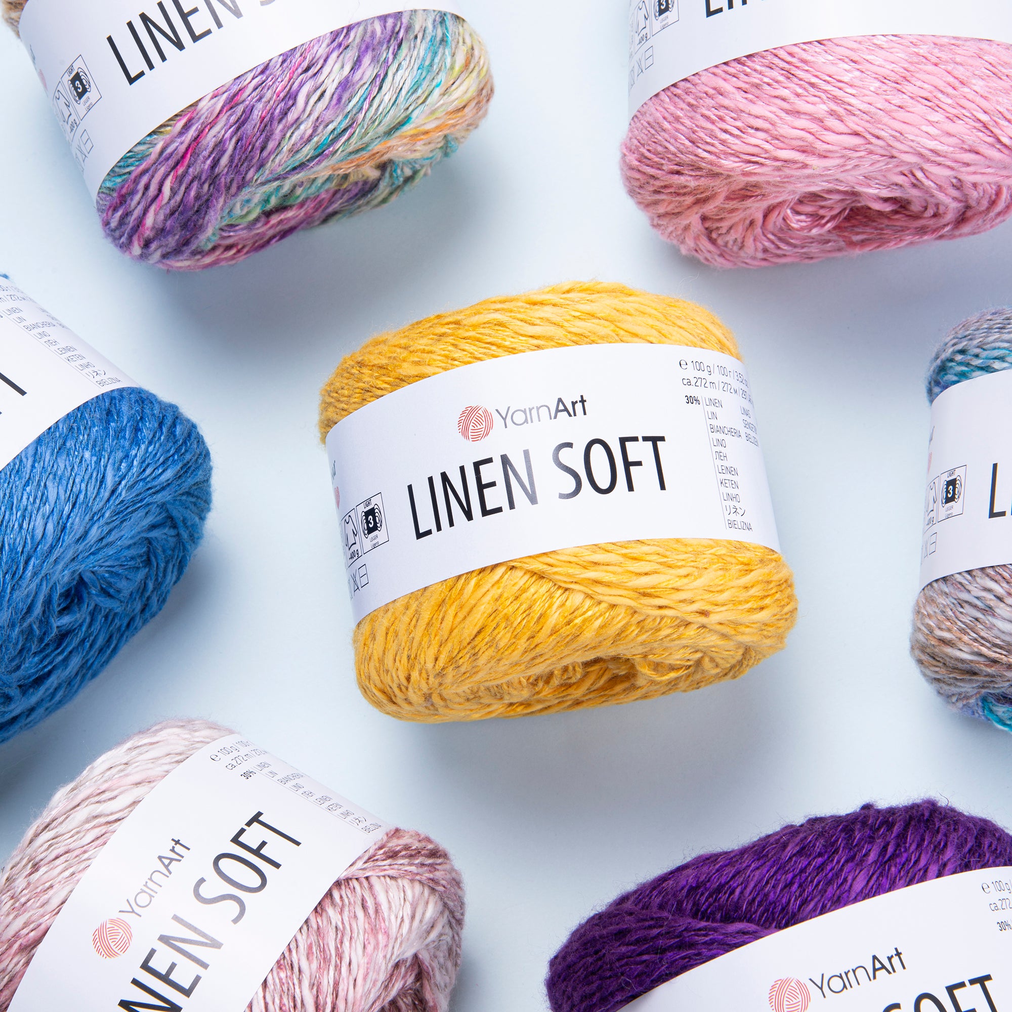 Yarn Linen Soft YarnArt