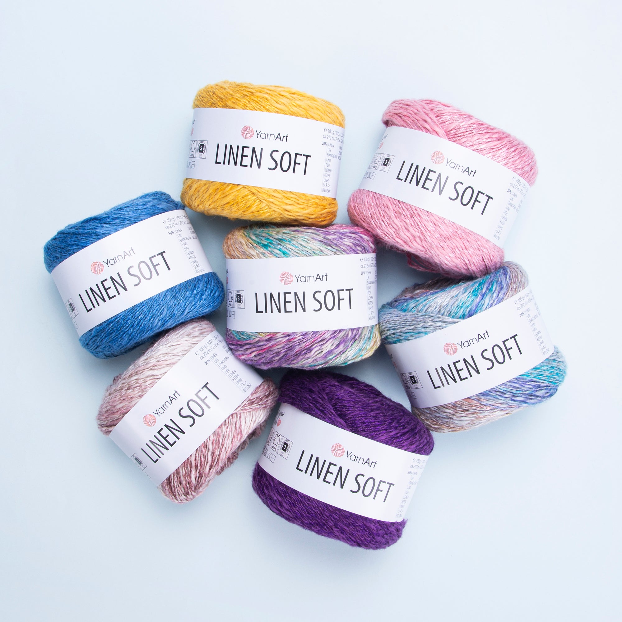 Yarn Linen Soft YarnArt