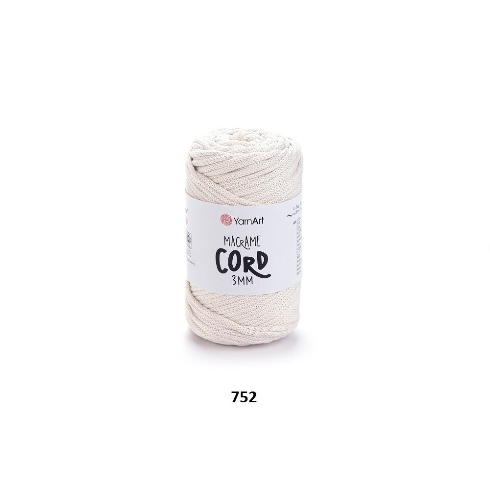 Yarn Macrame Cord 3mm YarnArt