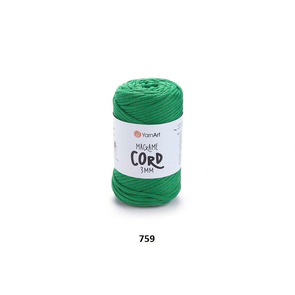 Yarn Macrame Cord 3mm YarnArt