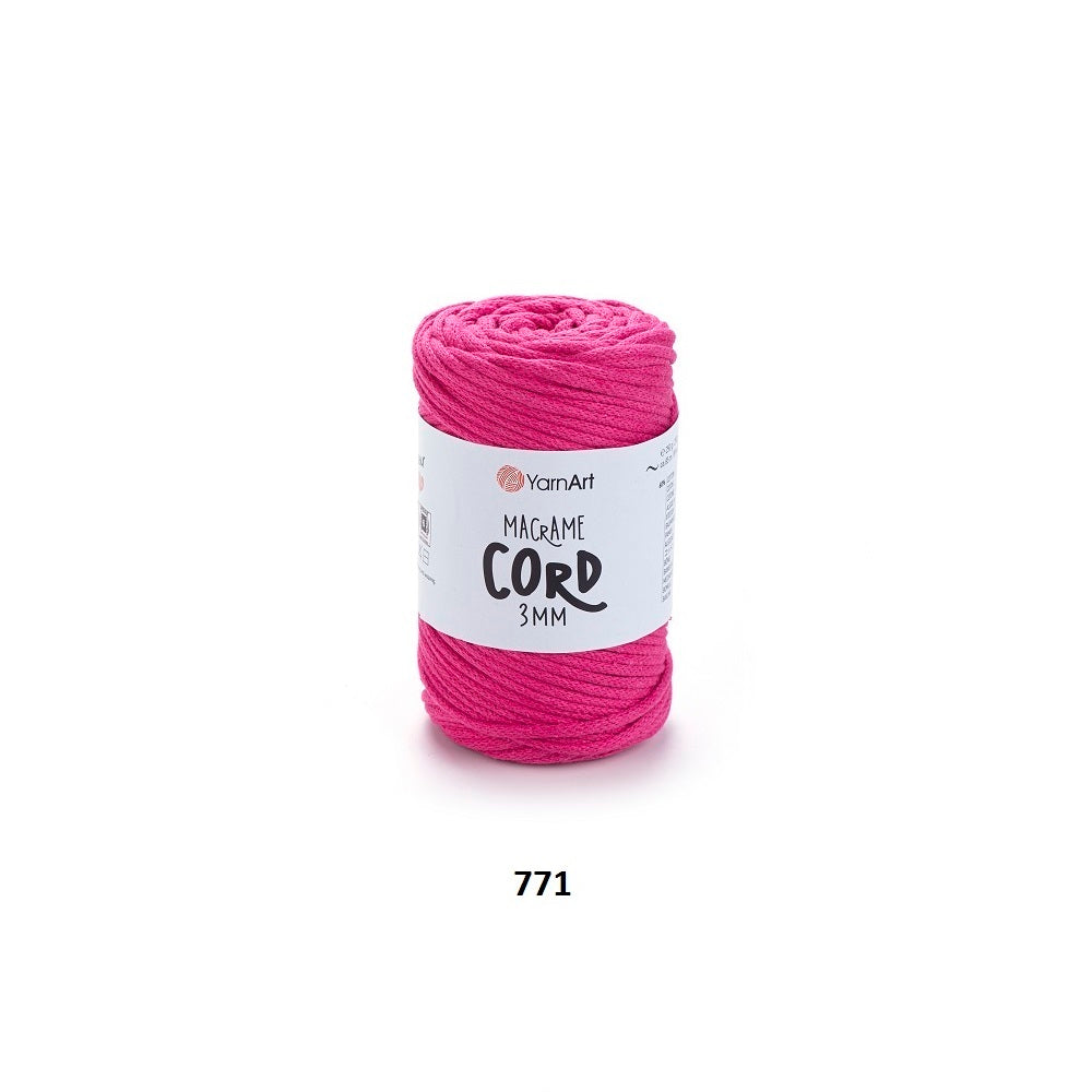 Yarn Macrame Cord 3mm YarnArt
