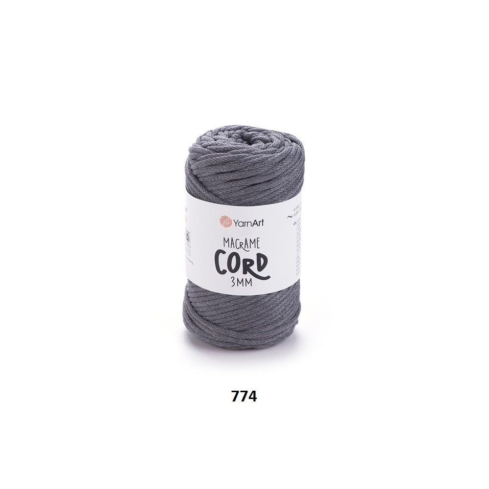 Yarn Macrame Cord 3mm YarnArt