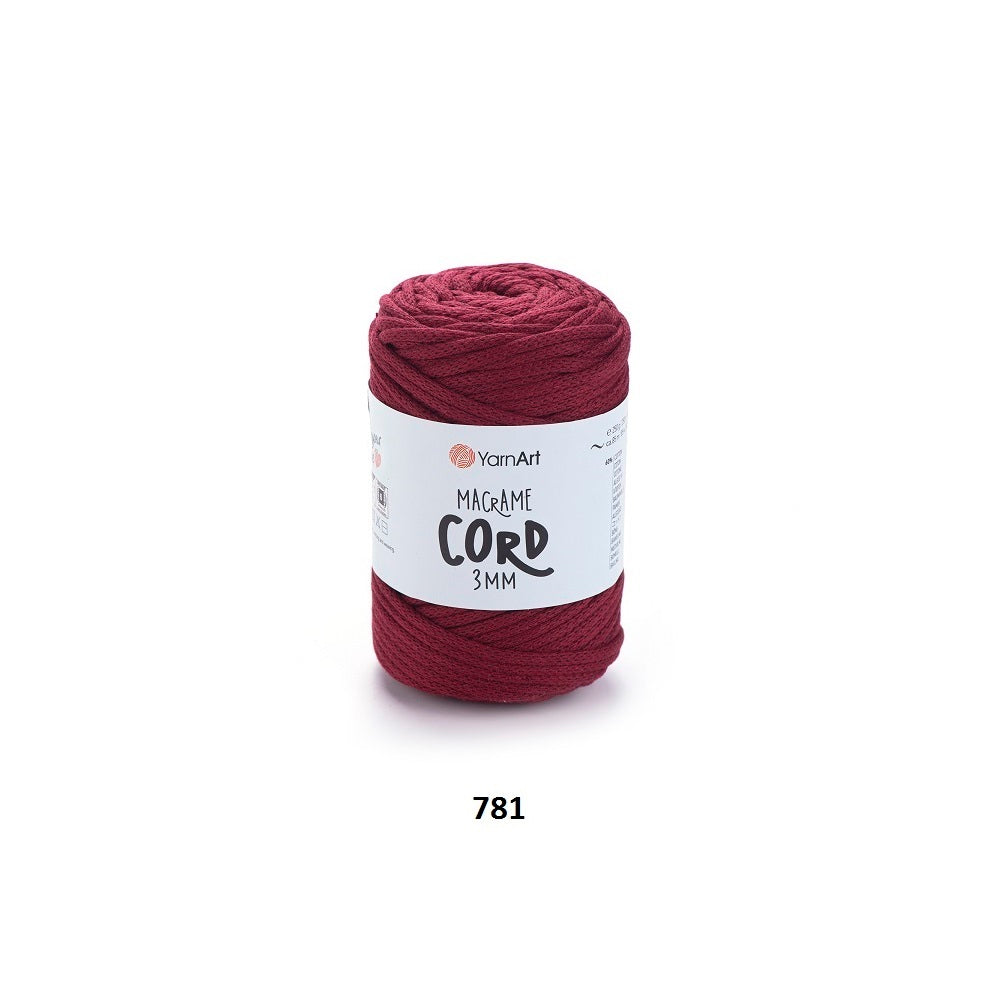Yarn Macrame Cord 3mm YarnArt