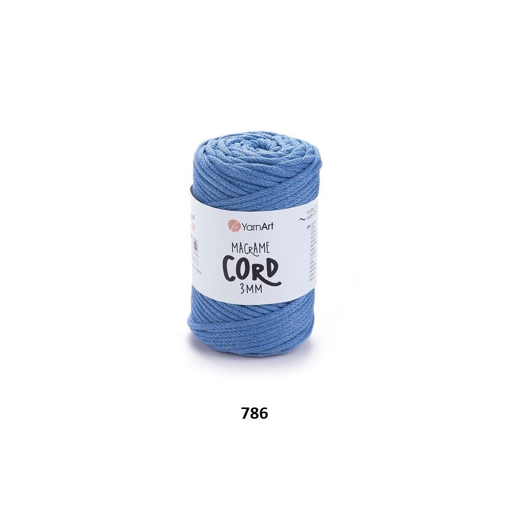 Yarn Macrame Cord 3mm YarnArt