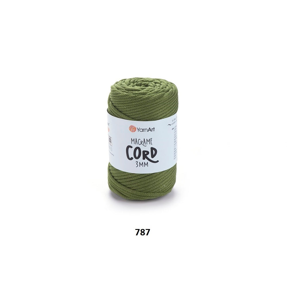 Yarn Macrame Cord 3mm YarnArt