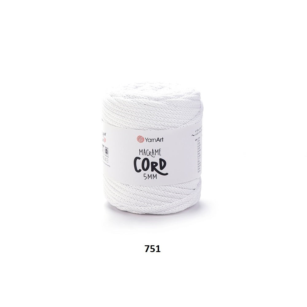 Yarn Macrame Cord 5mm YarnArt