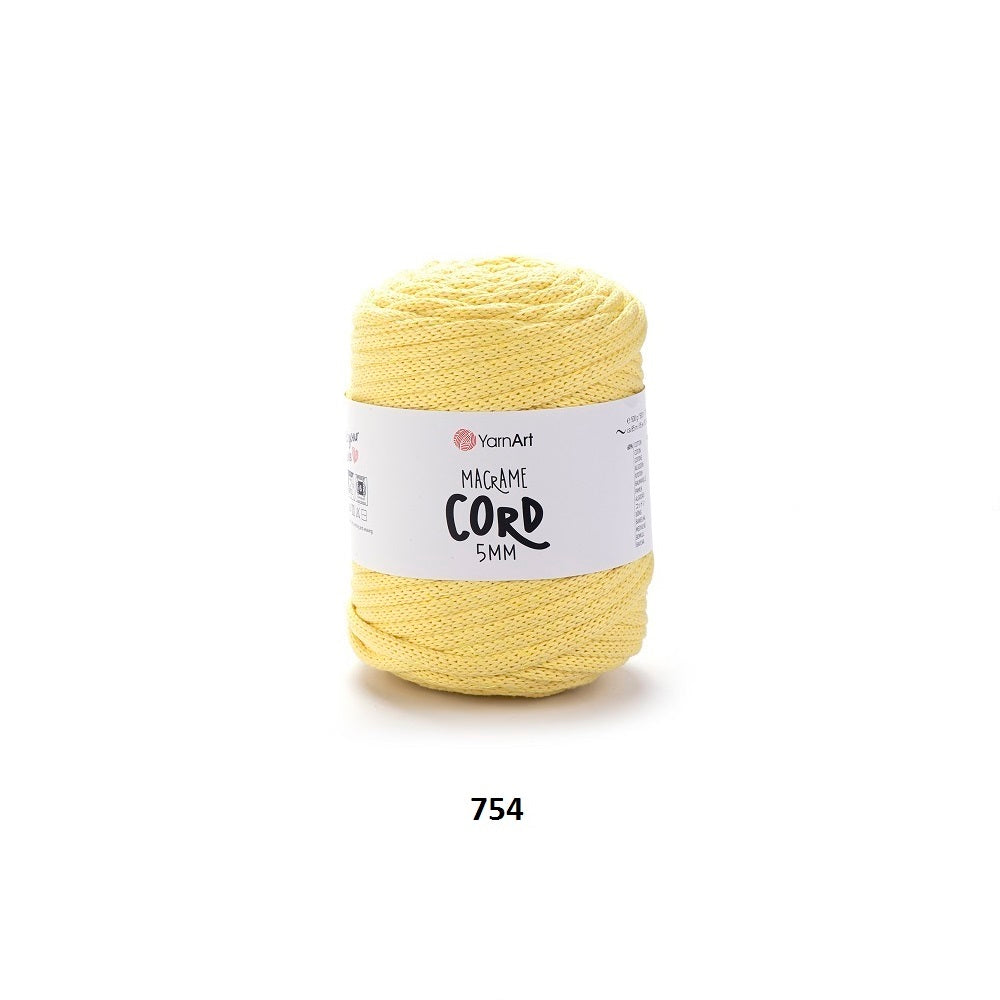 Yarn Macrame Cord 5mm YarnArt
