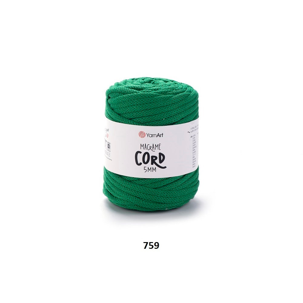 Yarn Macrame Cord 5mm YarnArt