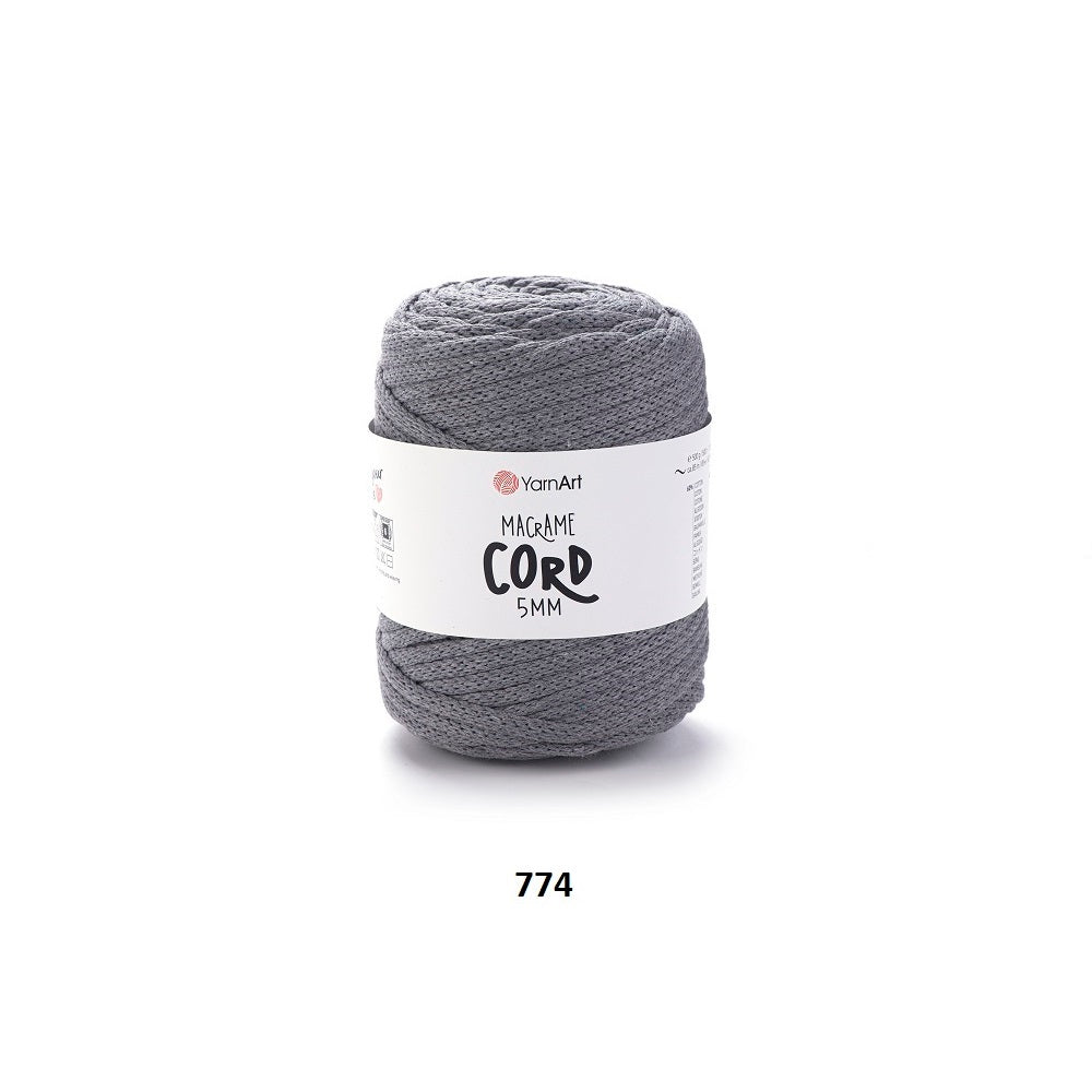 Yarn Macrame Cord 5mm YarnArt