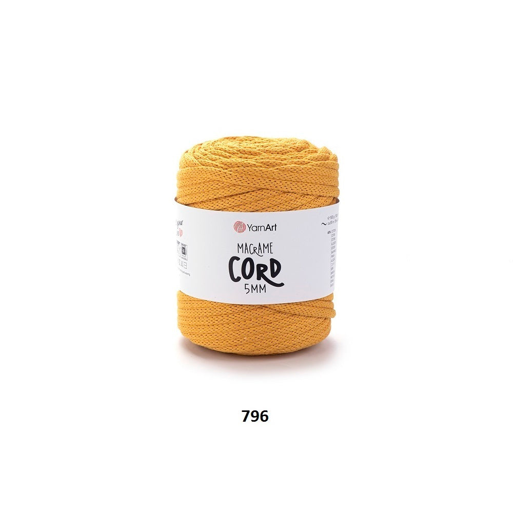 Yarn Macrame Cord 5mm YarnArt
