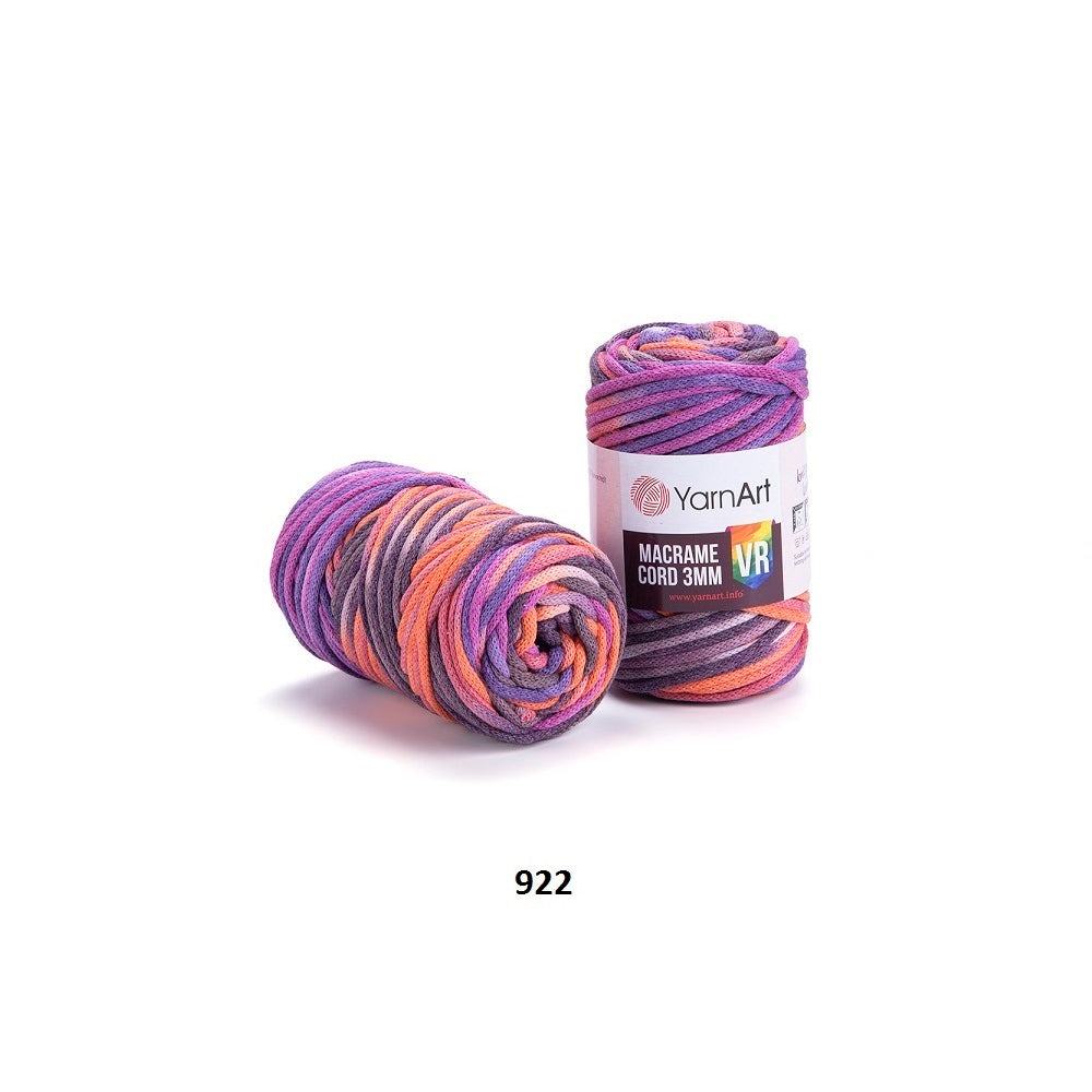 Yarn Macrame Cord 3mm VR YarnArt