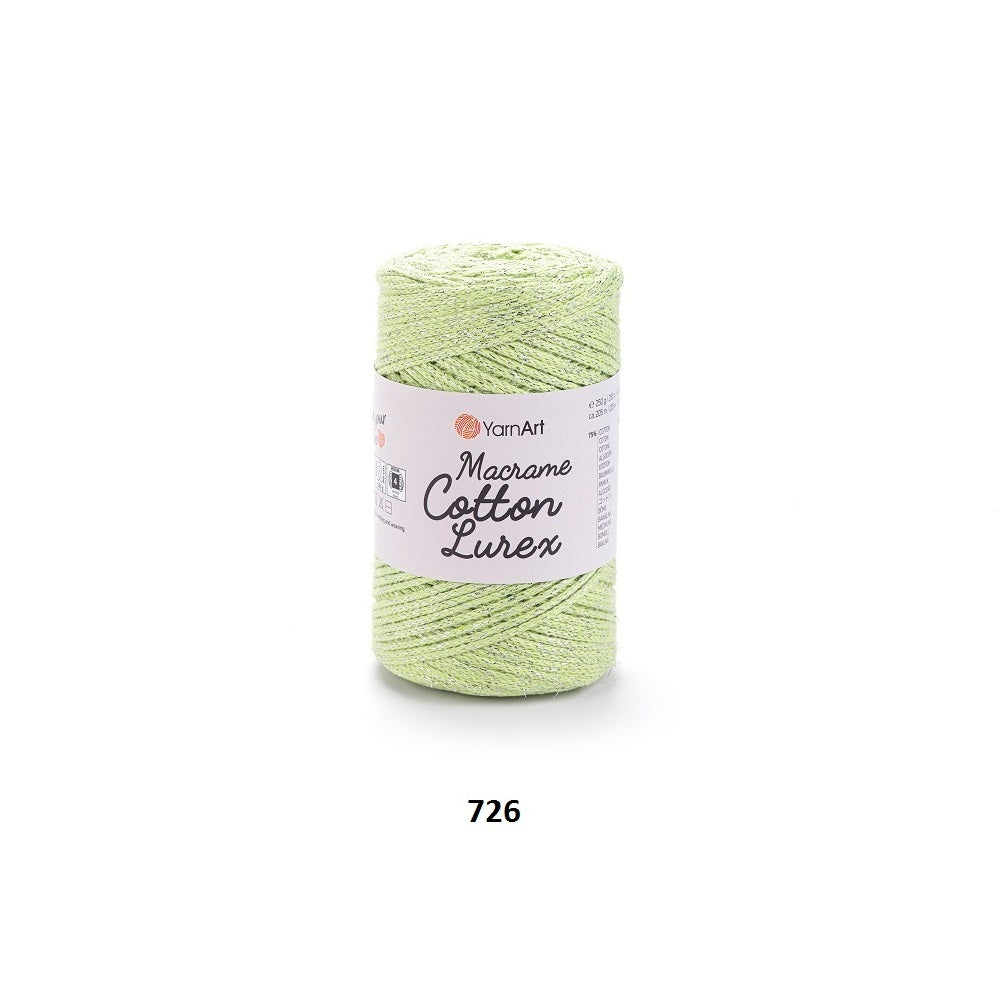 Yarn Macrame Cotton Lurex YarnArt