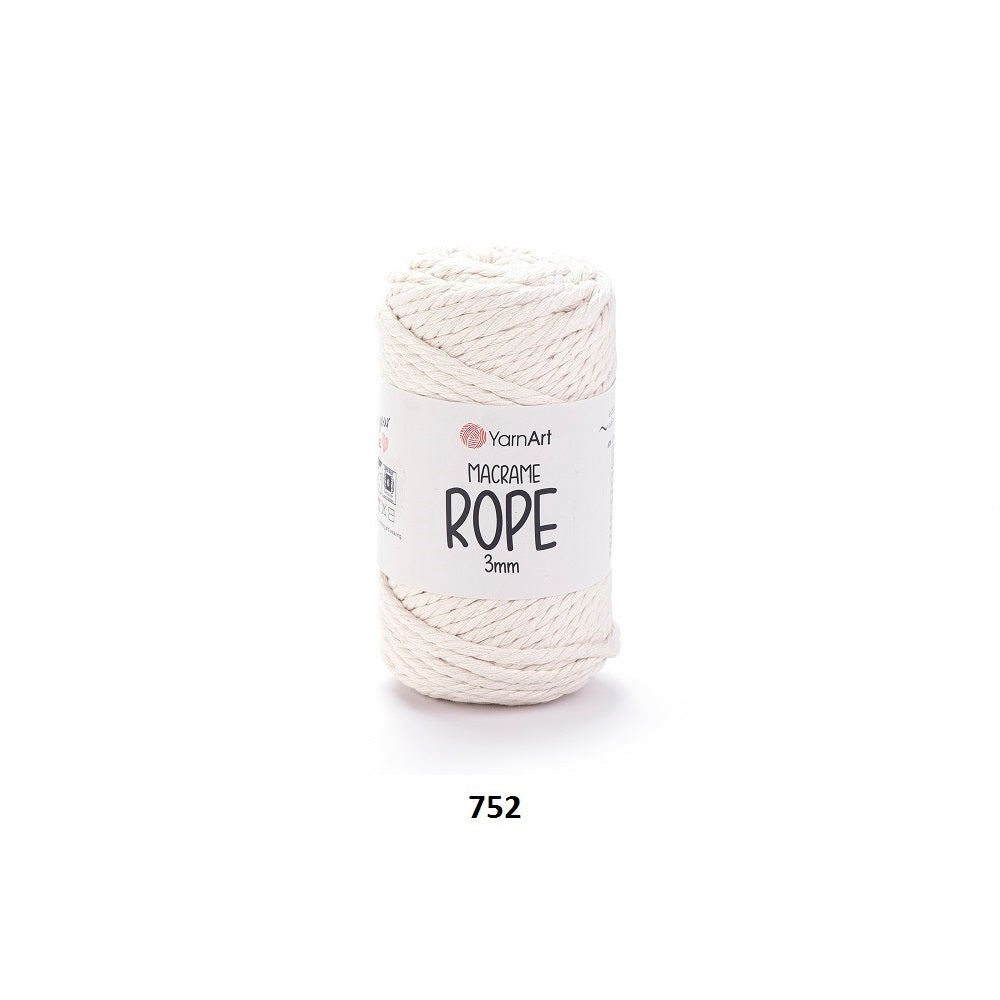 Yarn Macrame Rope 3 mm YarnArt