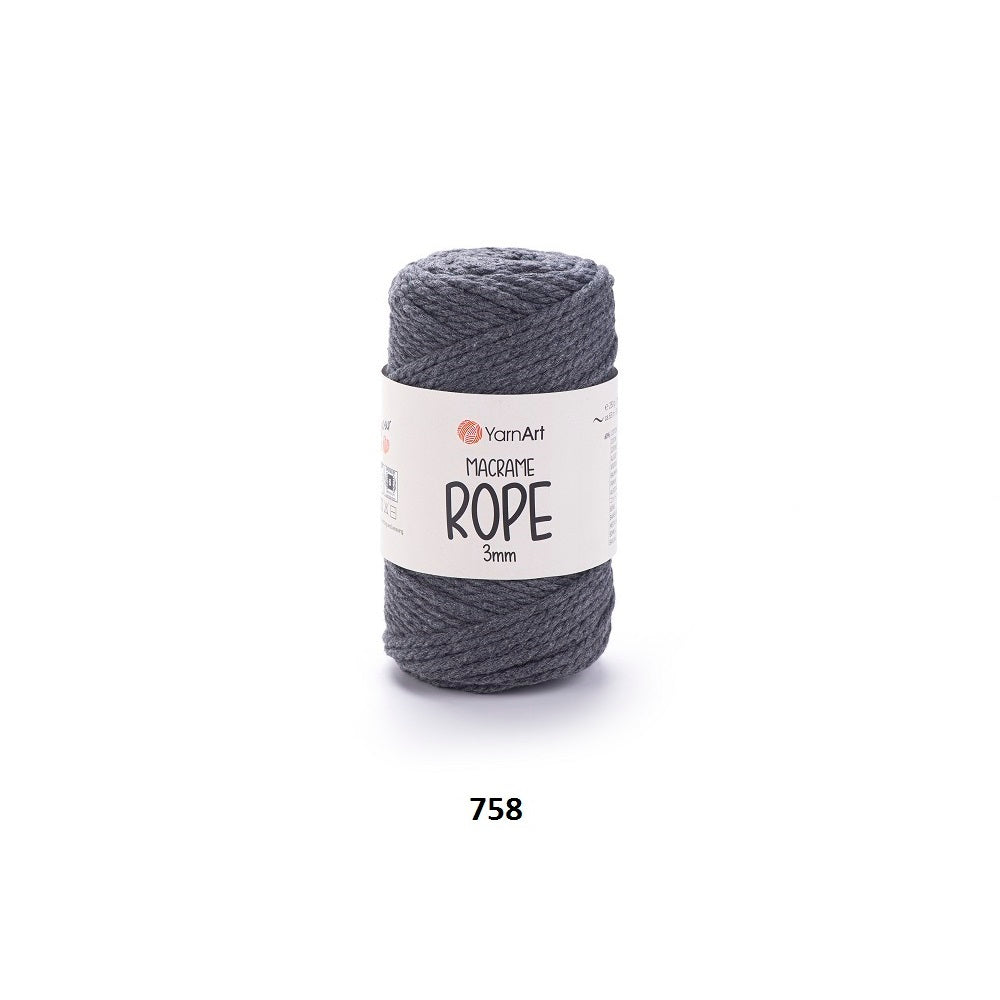 Yarn Macrame Rope 3 mm YarnArt