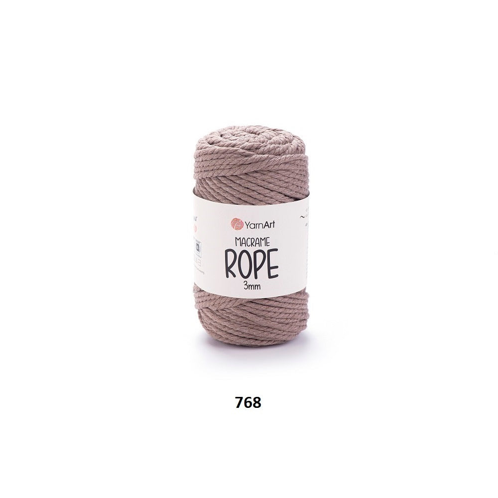 Yarn Macrame Rope 3 mm YarnArt