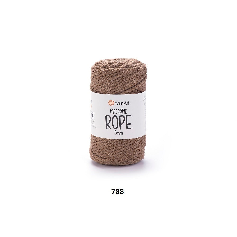 Yarn Macrame Rope 3 mm YarnArt