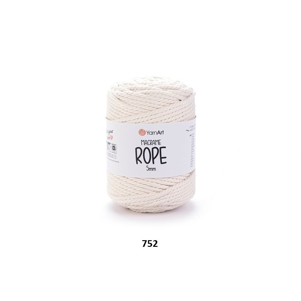Yarn Macrame Rope 5 mm YarnArt