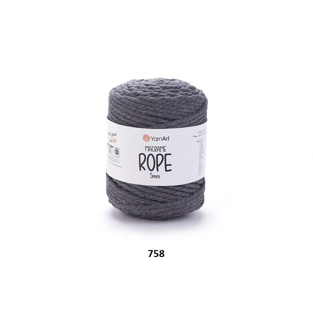 Yarn Macrame Rope 5 mm YarnArt