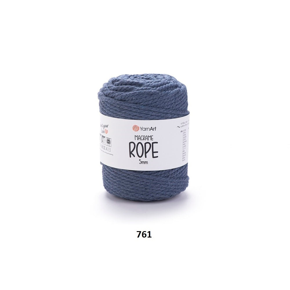 Yarn Macrame Rope 5 mm YarnArt