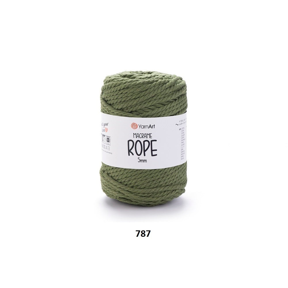Yarn Macrame Rope 5 mm YarnArt