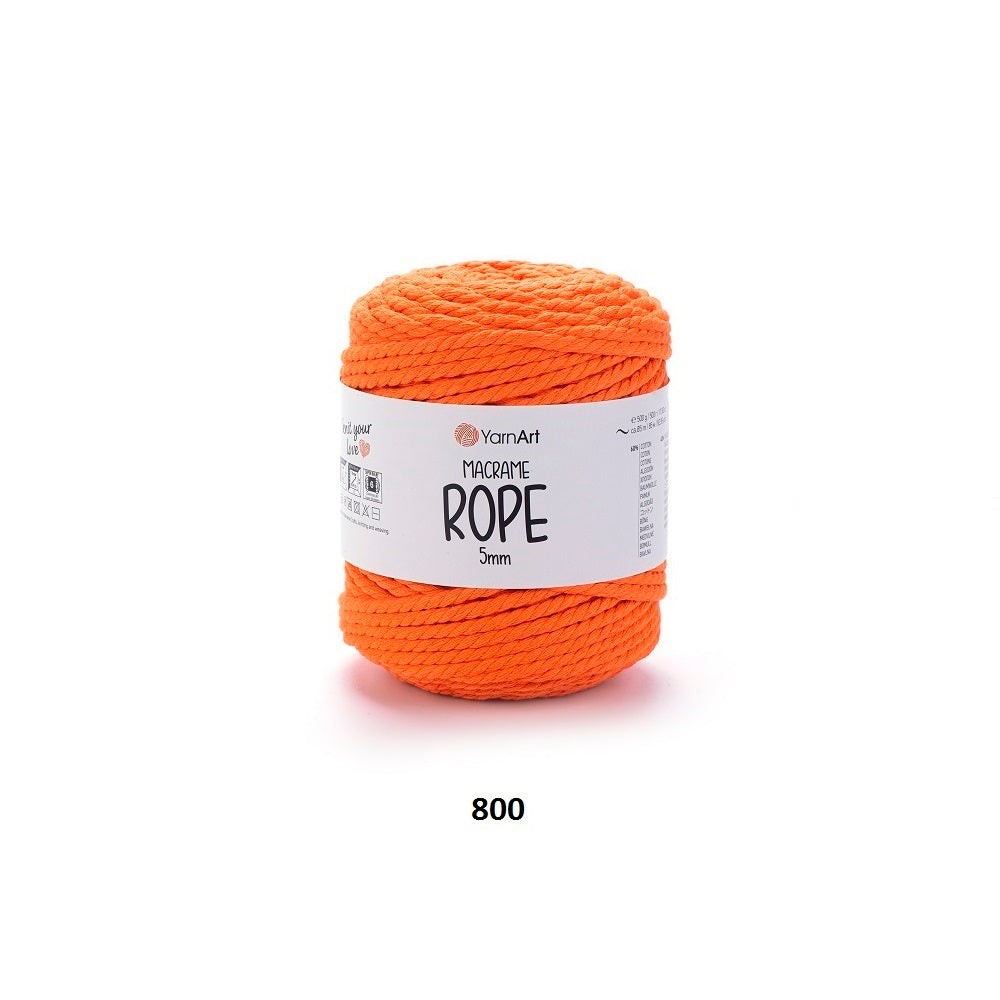 Yarn Macrame Rope 5 mm YarnArt